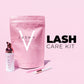 Lash Care Kit - Lash Shampoo Foam - Lash foam brush - Mascara Wand