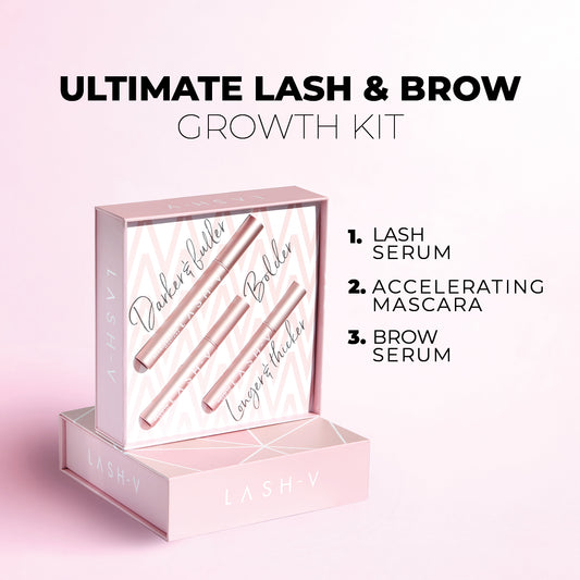 Combo Kit - Ultimate Lash & Brow Growth Kit - LASH & BROW GROWTH SERUMS + MASCARA
