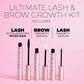 Combo Kit - Ultimate Lash & Brow Growth Kit - LASH & BROW GROWTH SERUMS + MASCARA